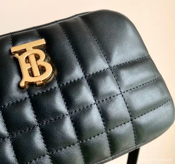 Official First Bag Ru Lola BURBERRY Bag MINI Camera 0523